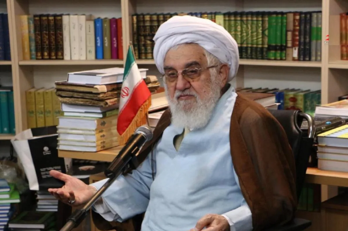 مراسم سومین روز درگذشت آیت الله قربانی در لاهیجان