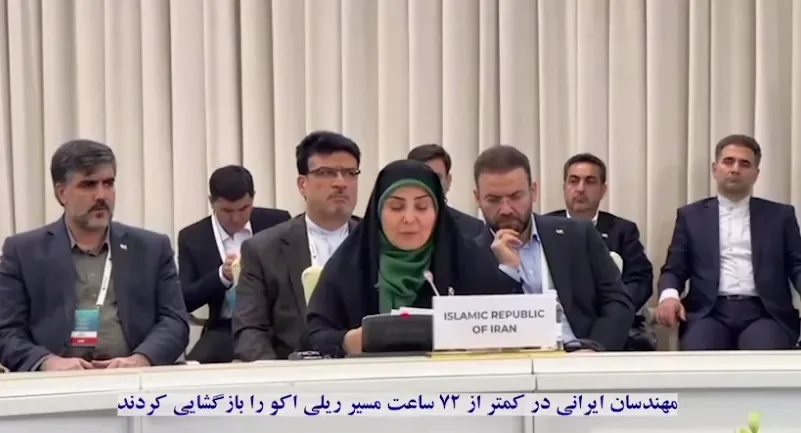 مهندسان ایرانی مسیر ریلی آسیبدیده اکو را در کمتر از ۷۲ ساعت بازگشایی کردند