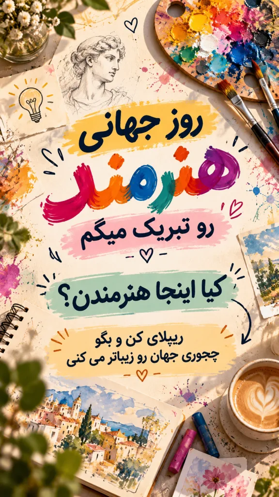 روز جهانی هنرمند 2026
