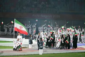 رژه اقتدار «جان‌فدایان ایران» در میزوهو پارک ناگویا
