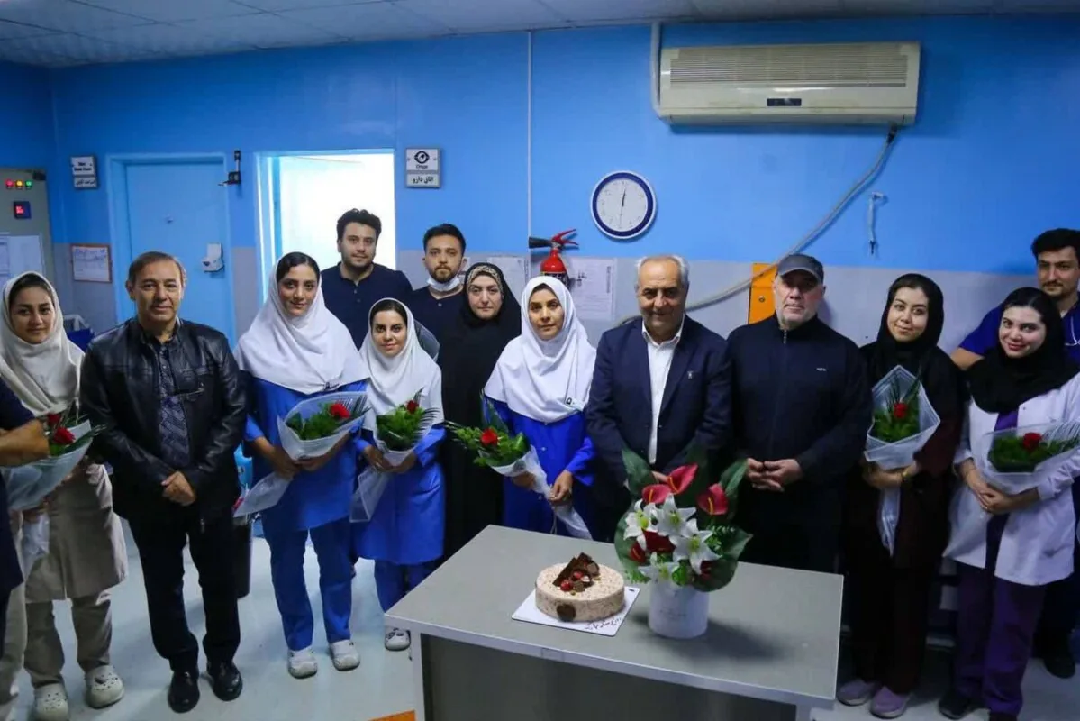 استاندار آذربایجانشرقی از پرستاران بیمارستان شهیدمدنی تبریز تجلیل کرد