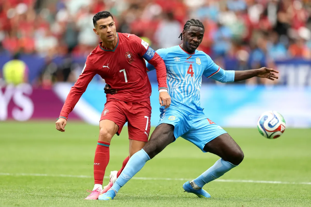 فیلم خلاصه بازی پرتغال 1-1 کنگو / نمایش ضعیف رونالدو و یاران در جام جهانی