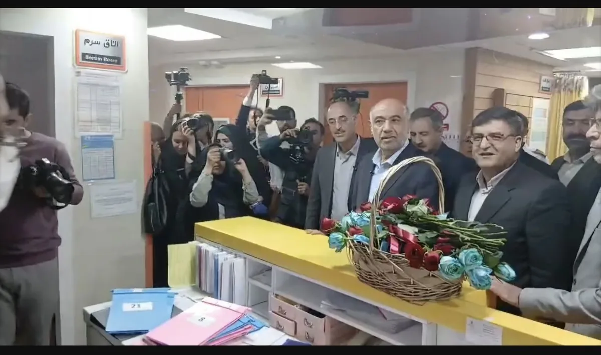 فیلم| وزیر تعاون از بیمارستان امام علی و کارخانه شیر خشک چهارمحال و بختیاری دیدن کرد