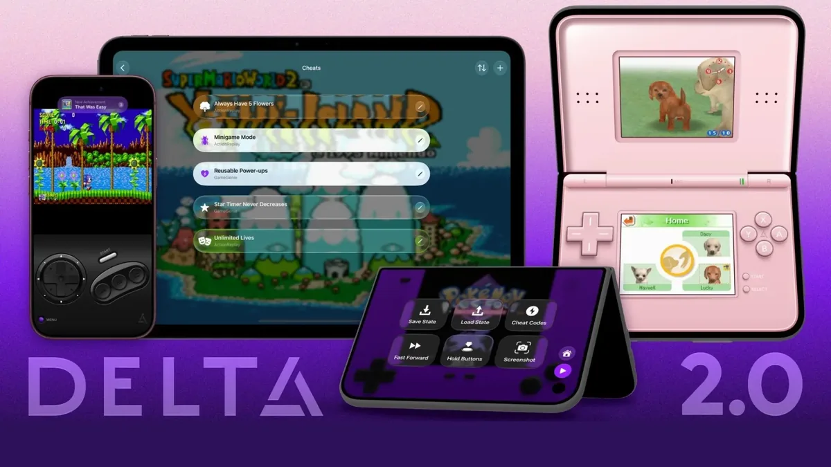 تجربه بازیهای Nintendo DS روی گوشی iPhone Duo بازسازی شد