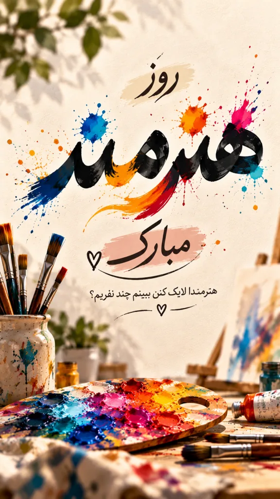 روز هنرمند مبارک 