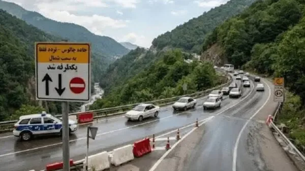 وضعیت جوی و ترافیکی جادهها/ بارش پراکنده باران در محورهای ۳ استان