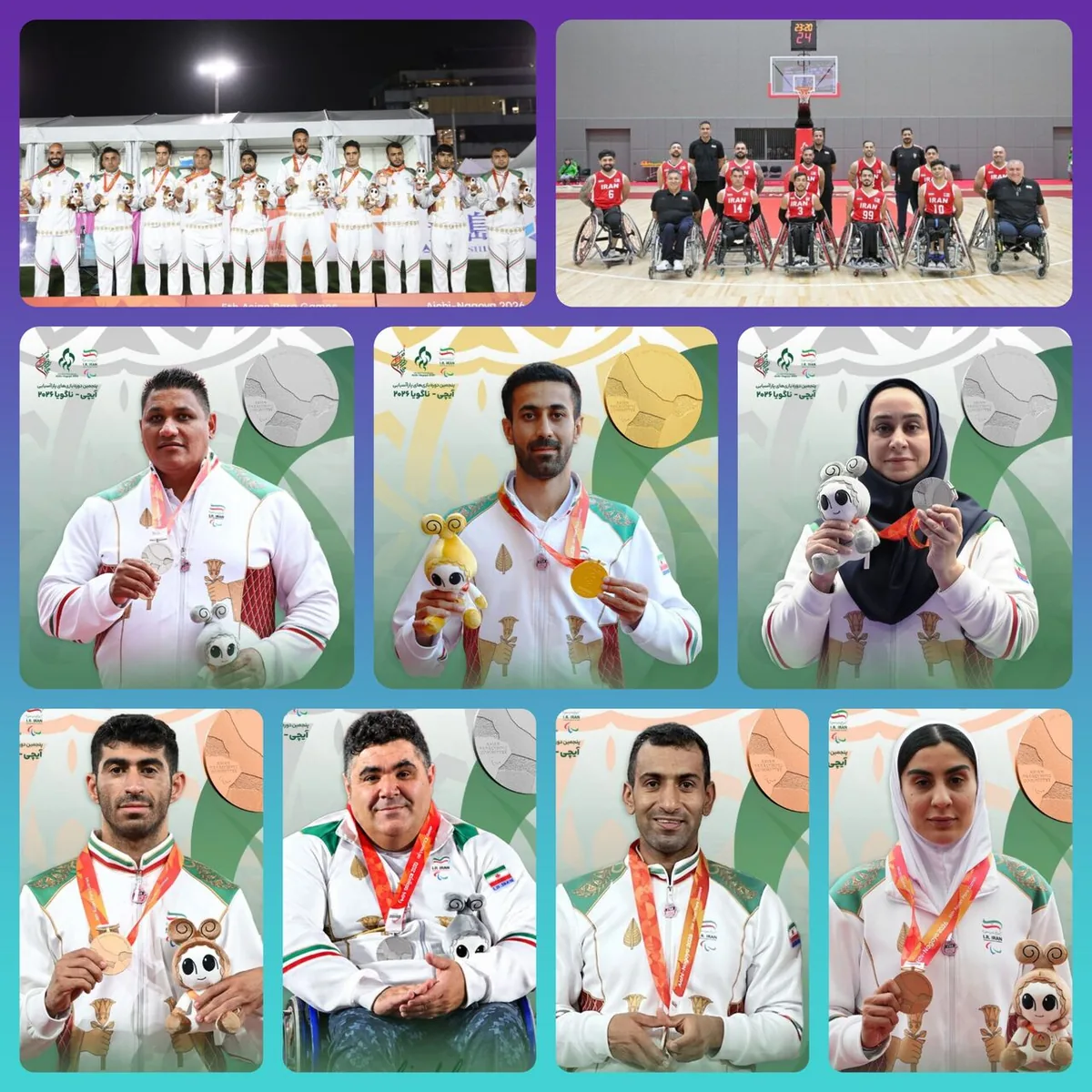 کاروان فارس در ناگویا ۱۰۰ درصد مدالآور شد؛ تقدیر استاندار از افتخارآفرینان