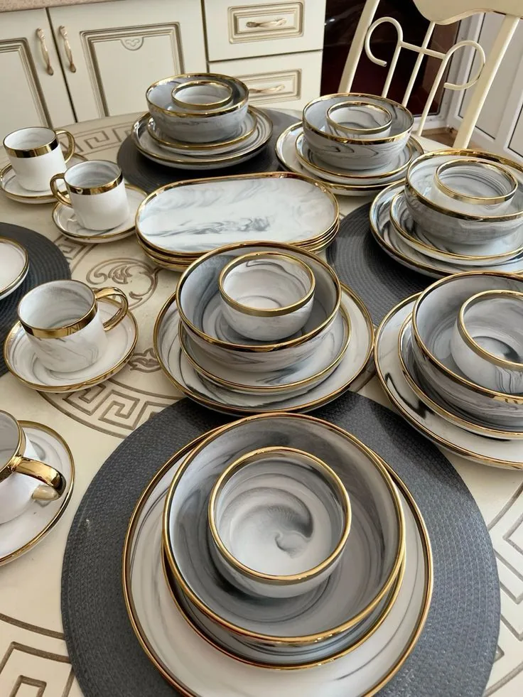 ظروف پذیرایی ماربل