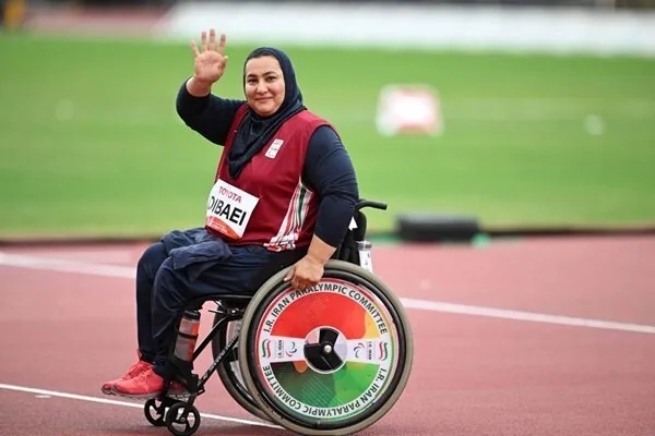 دختر پارادوومیدانی کار ایران با رکورد شکنی به فینال پرتاب دیسک رسید