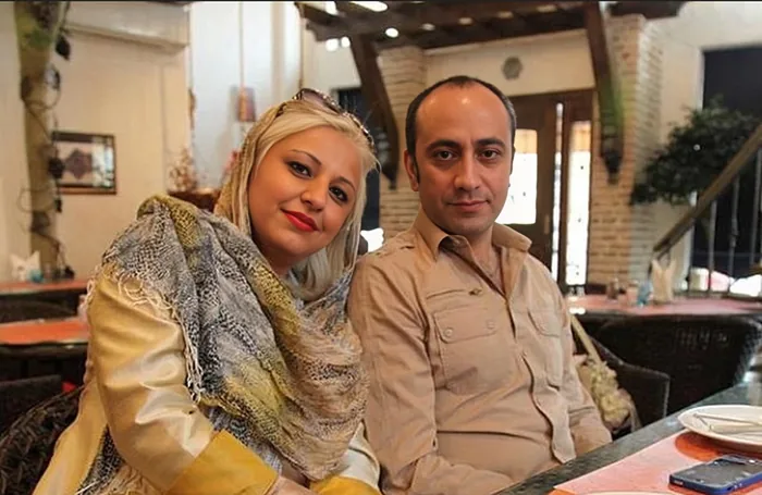 عارف لرستانی و همسرش