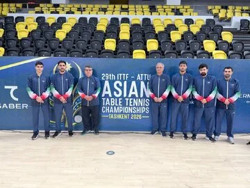 تنیس روی میز قهرمانی آسیا؛ صعود تیم‌های ملی ایران با صدرنشینی 