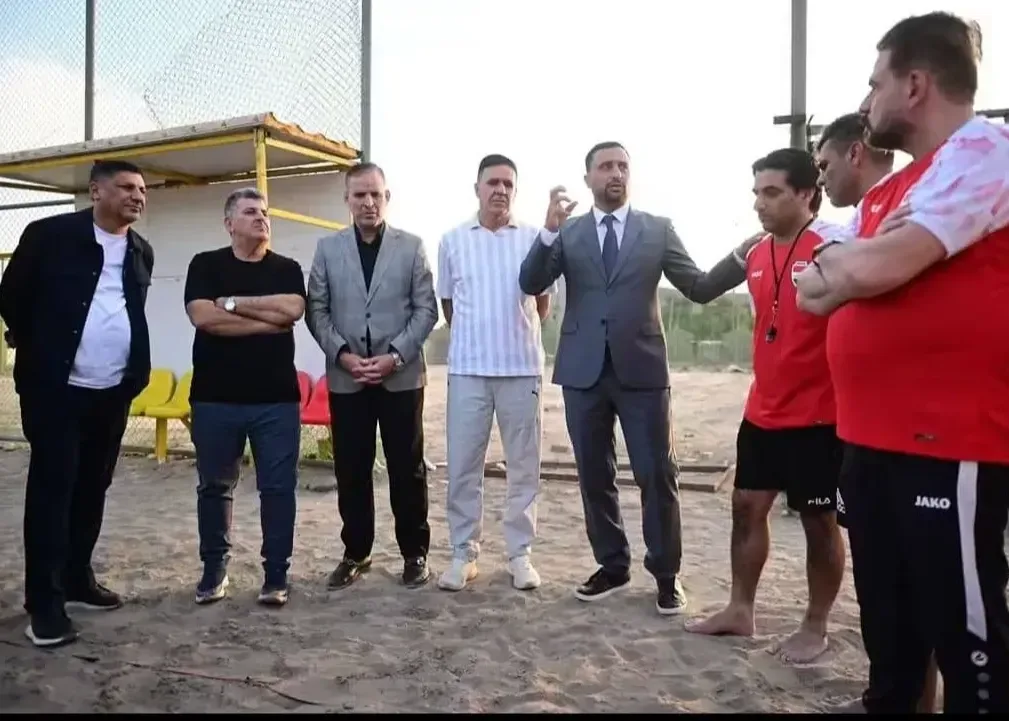 یک ایرانی سرمربی فوتبال ساحلی عراق شد