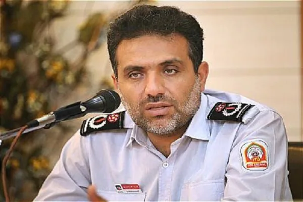 آزمون آمادگی جسمانی آتشنشانان تهران برگزار شد