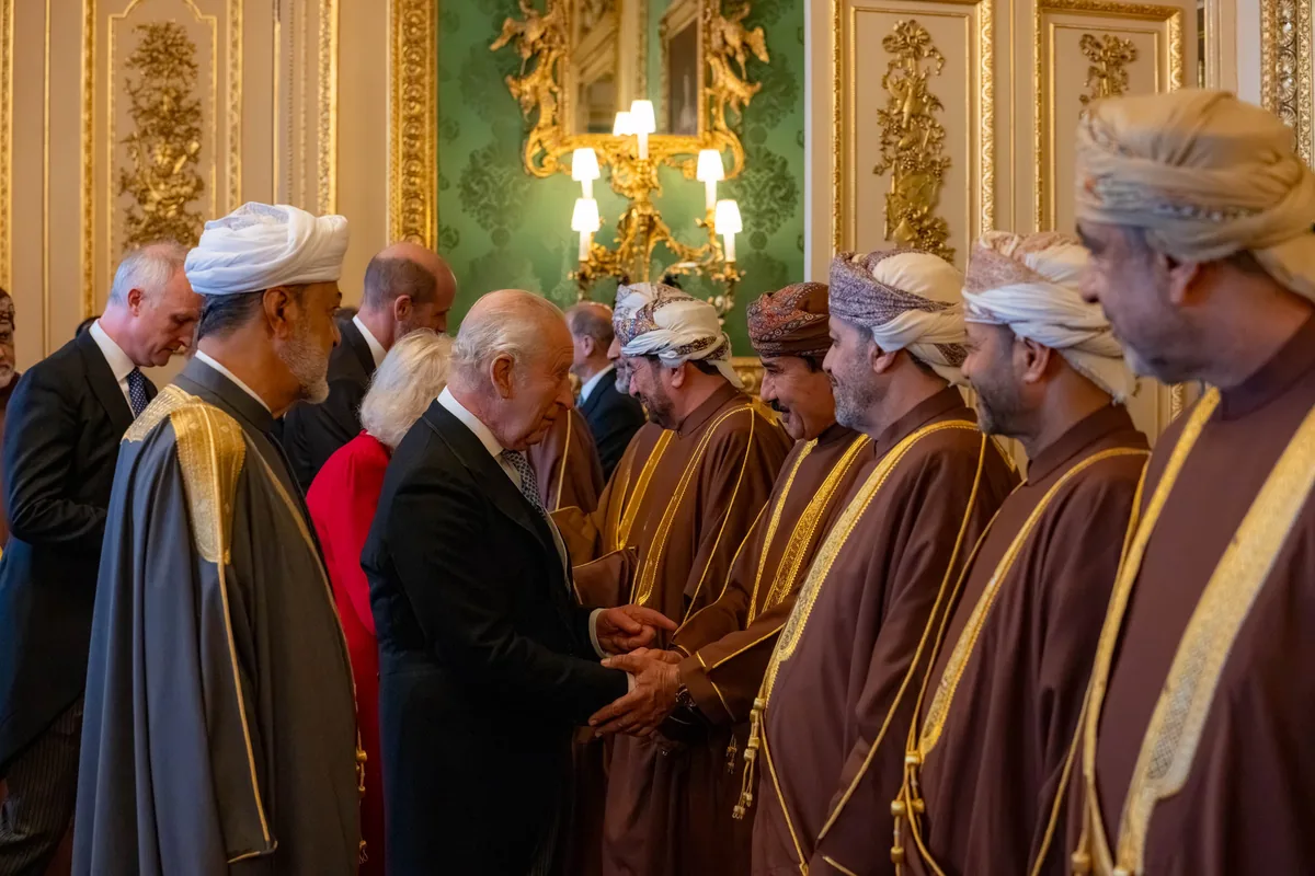 سفر سلطان عمان به انگلیس