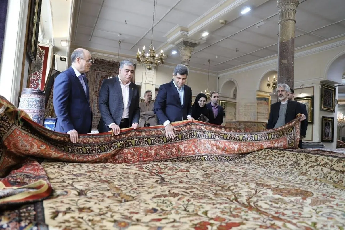 درخواست برای پذیرش فرش در بورس کالا