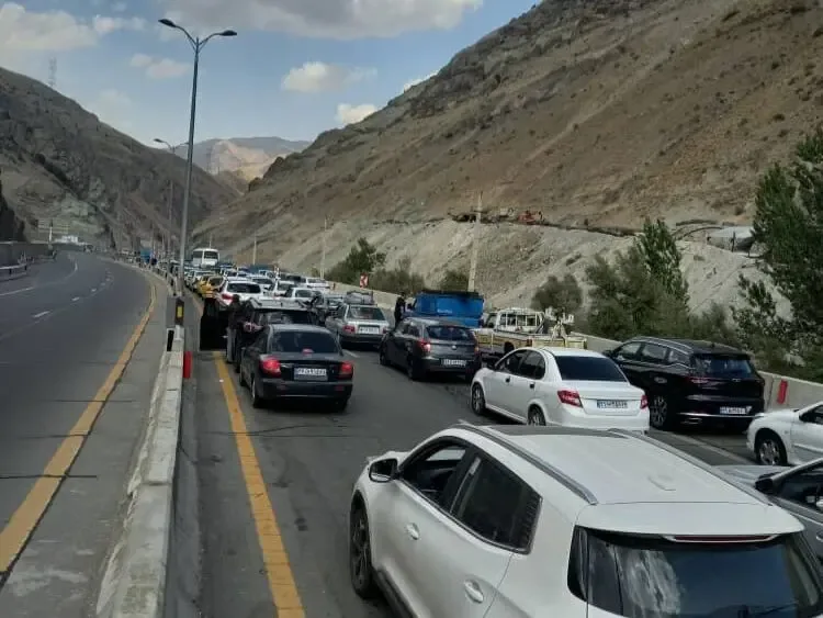 آخرین وضعیت ترافیک در محورهای شمالی و منتهی به تهران