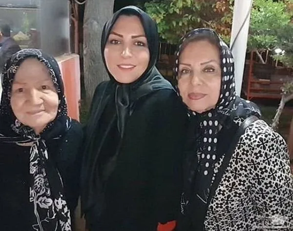 المیرا شریفی مقدم و مادر و مادربزرگش