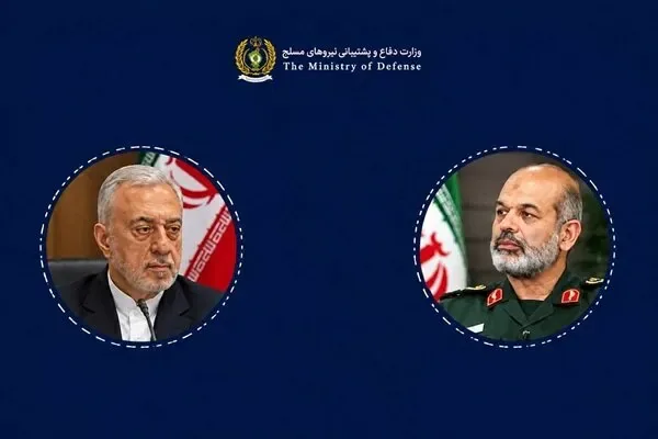 دیدار وزیر پیشنهادی وزارت دفاع با فرمانده کل سپاه /سردار وحیدی: اتکا به دانش بومی، اراده متخصصان و تداوم زنجیره تولید تجهیزات دفاعی از مؤلفههای مهم مقابله با تهدیدهای احتمالی دشمنان است