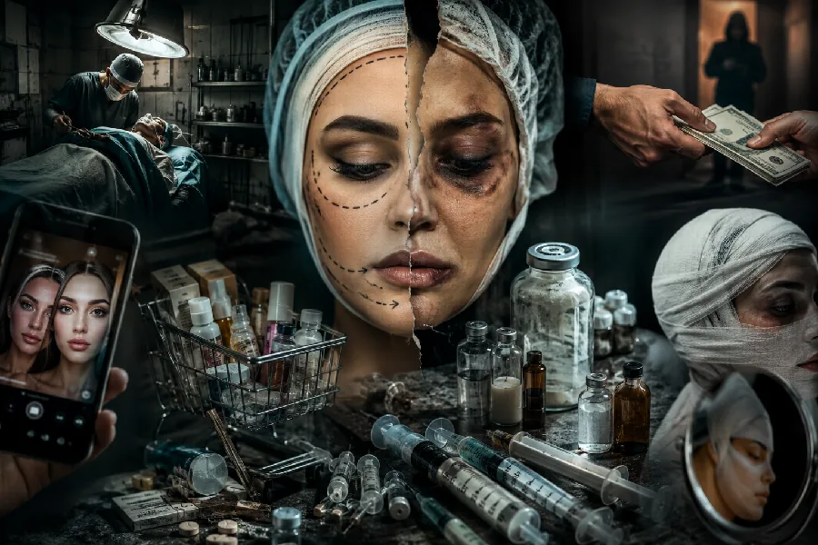 بازار سیاه زیبایی؛ از مواد فلهای و تقلبی تا جراحی در زیرزمین