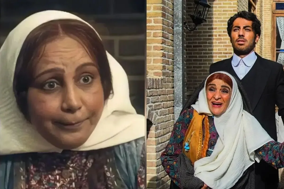بهنوش بختیاری و گلاب آدینه در یک قاب از پشت صحنه بامداد خمار