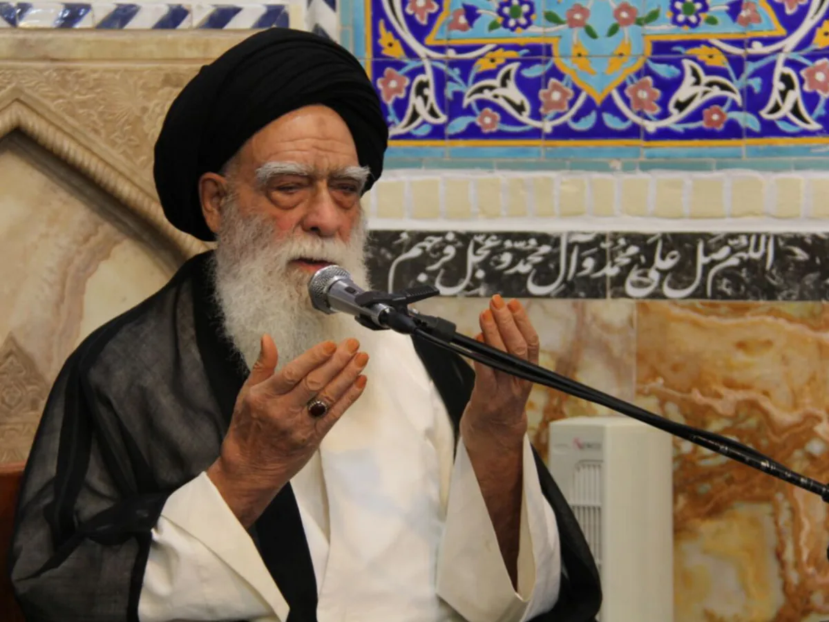اعلام عزای عمومی در یزد در پی درگذشت آیت الله حیدری