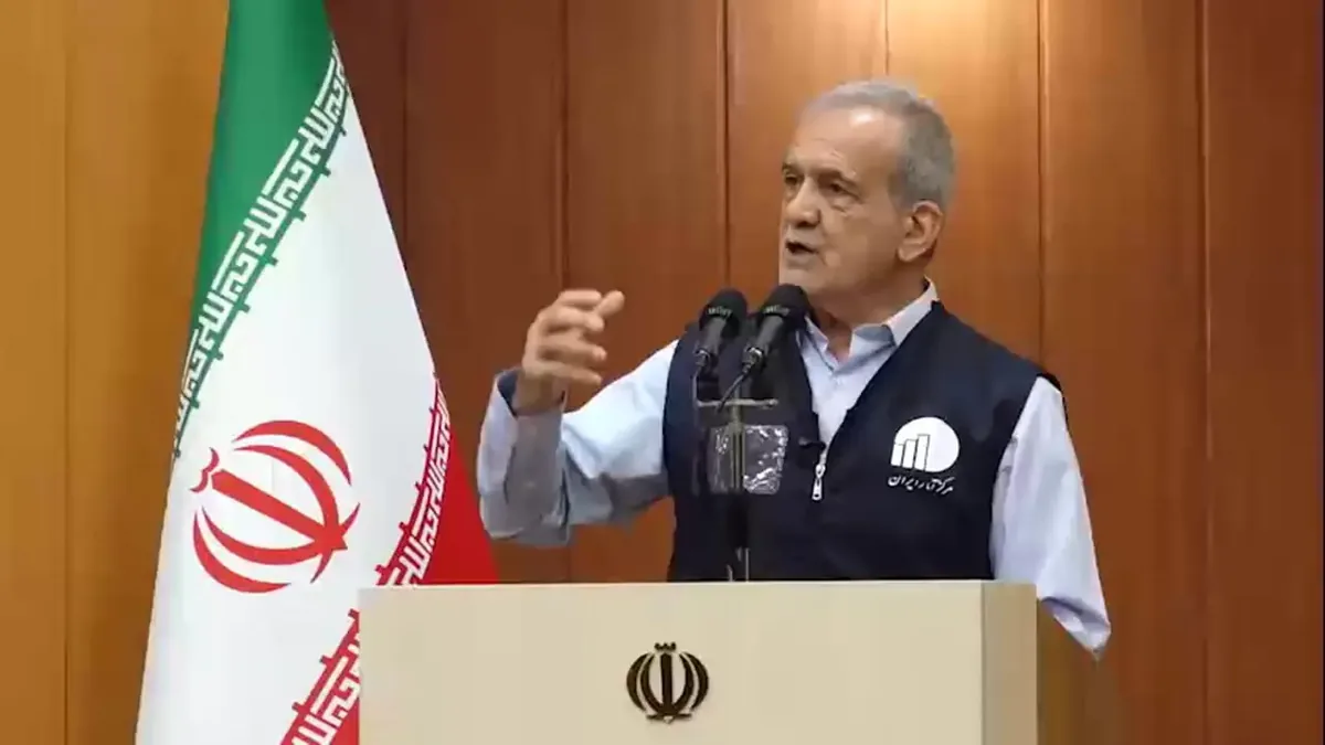 پزشکیان: رهبر شهید دستور داد وضعیت نه جنگ، نه صلح را تمام کنید +فیلم
