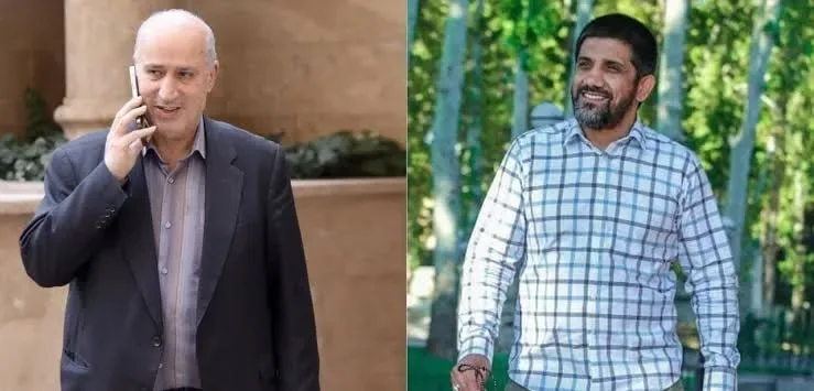 دیدار دوباره تاج و دبیر؛ این بار رئیس فدراسیون کشتی مهمان فوتبال شد