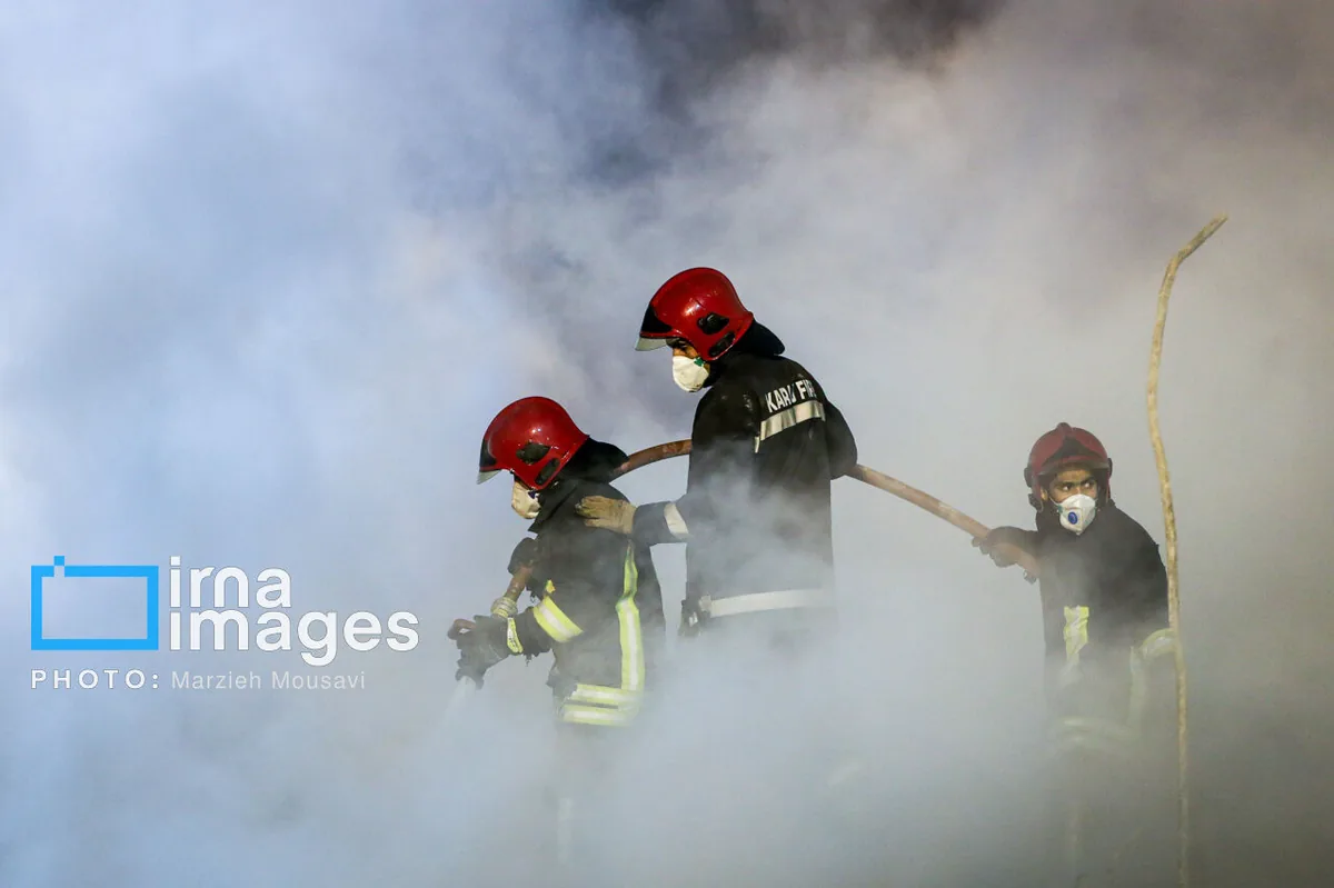 میانگین زمان حضور آتشنشانان سمنان در صحنه کمتر از پنج دقیقه است