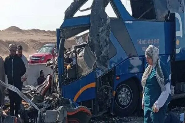 ۳۳ کشته و زخمی در تصادف مرگبار در مصر