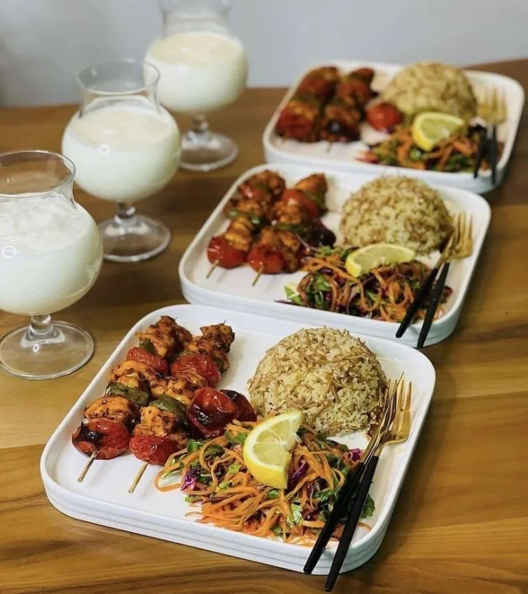 تزیین میز غذا ایرانی