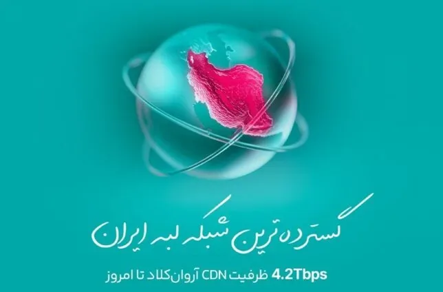 با ظرفیت ۴.۲ ترابیت بر ثانیه؛ آروانکلاد گستردهترین شبکه لبه ایران را شکل داد