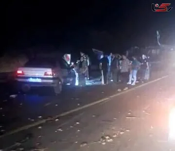 برخورد خودرو با تجمعکنندگان در صحنه تصادف؛ ۲ کشته و ۱۷ مصدوم در محور بجنورد ـ شیروان