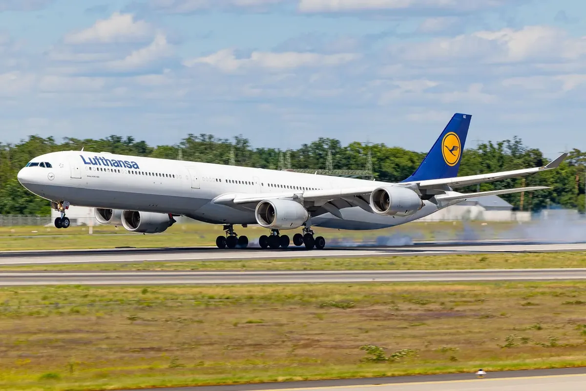 وداع همیشگی با غول چهارموتوره؛ ایرباس A340-600 برای آخرین بار پرواز کرد!