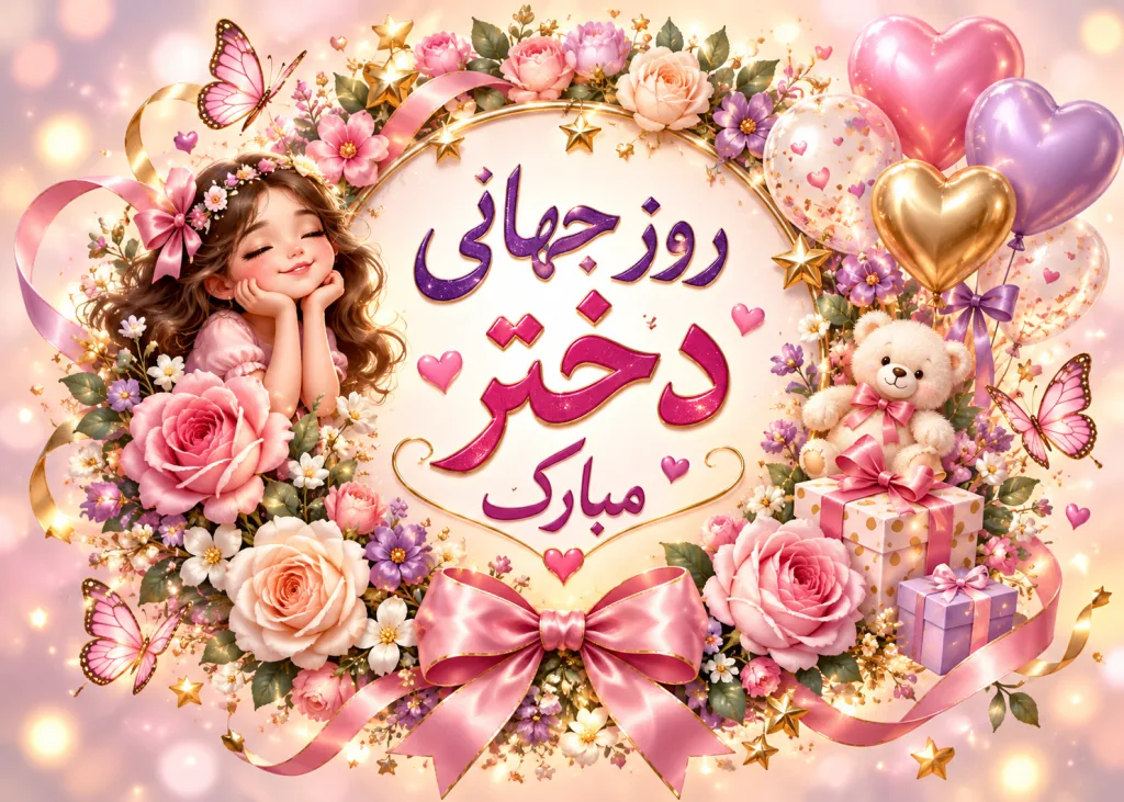 روز جهانی دختر مبارک 1405 