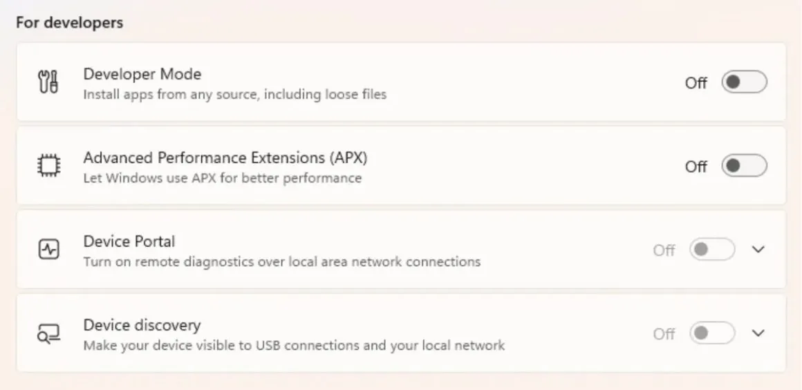 ویندوز 11 APX اینتل
