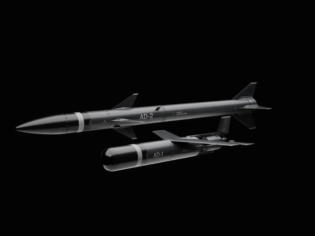 رهگیرهای AD-2 Ambush و AD-1 Inferno شرکت آلمانی Helsing، مجهز به موتور راکتی و موتور جت برای استفاده در سیستم پدافند هوایی Contra 