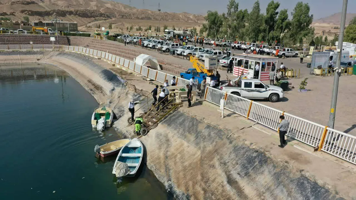 رزمایش بزرگ کنترل آبگرفتگی و سیلاب شهری در قم برگزار شد