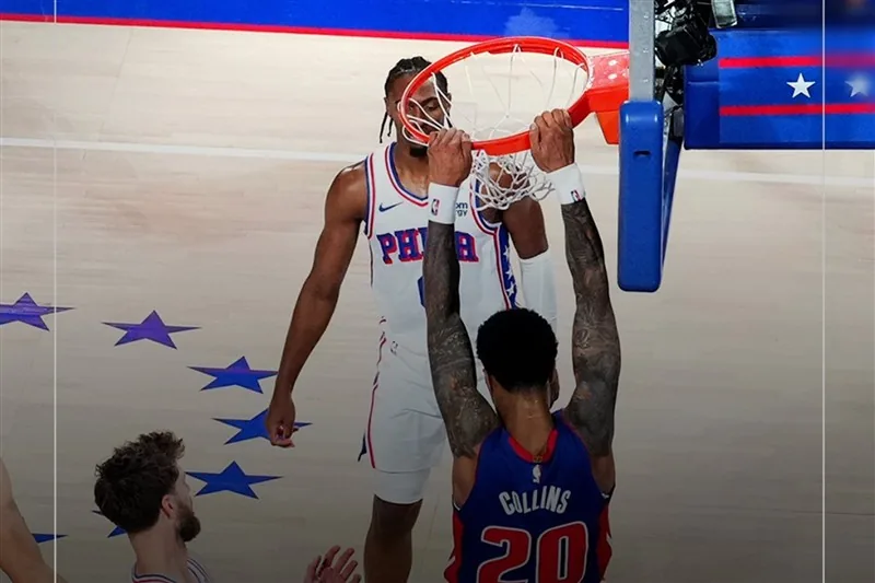 لیگ NBA| پیروزی پیستونز در فیلادلفیا/نیکس باز هم باخت
