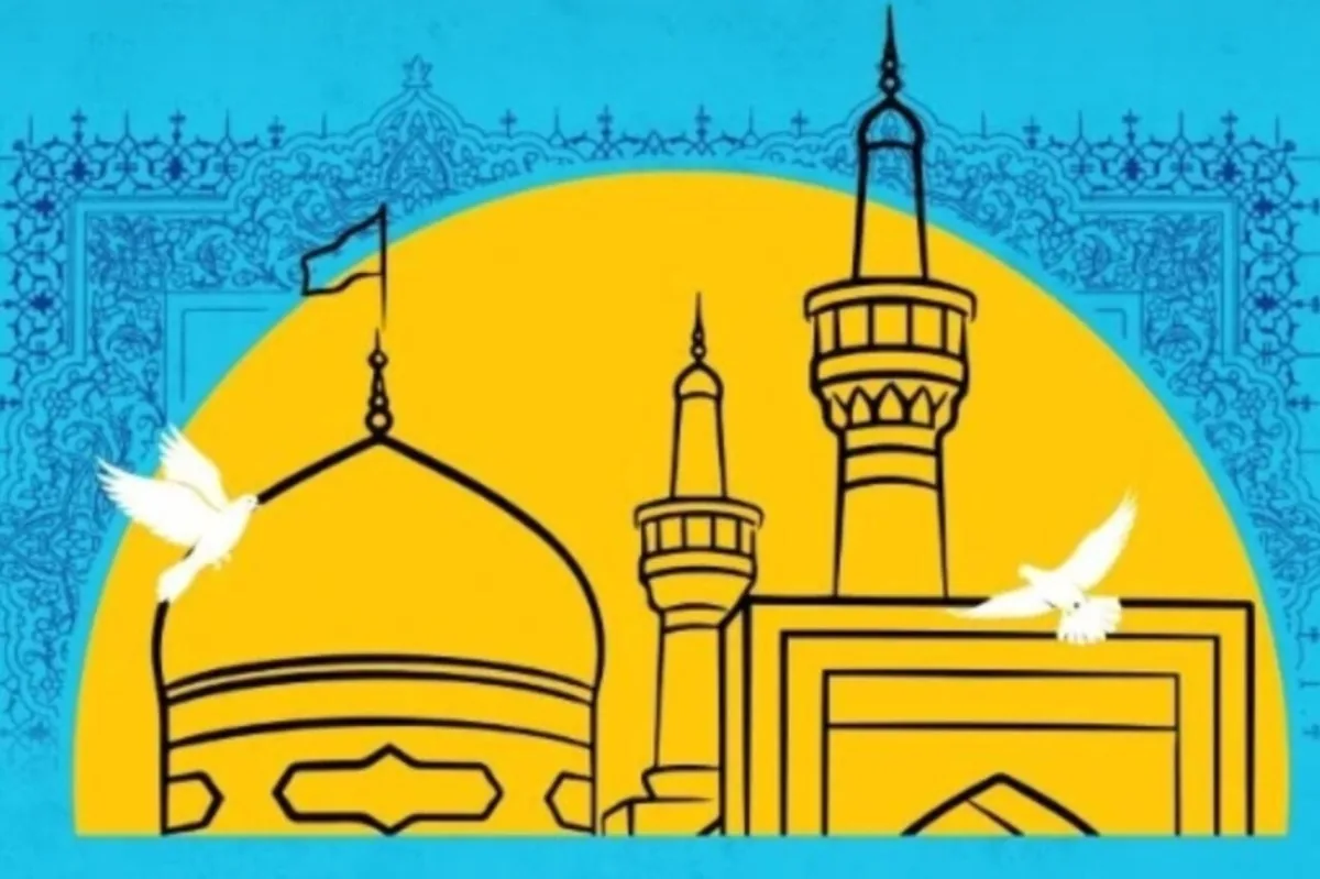 اینجا همه به عشق امام رضا(ع) خادماند