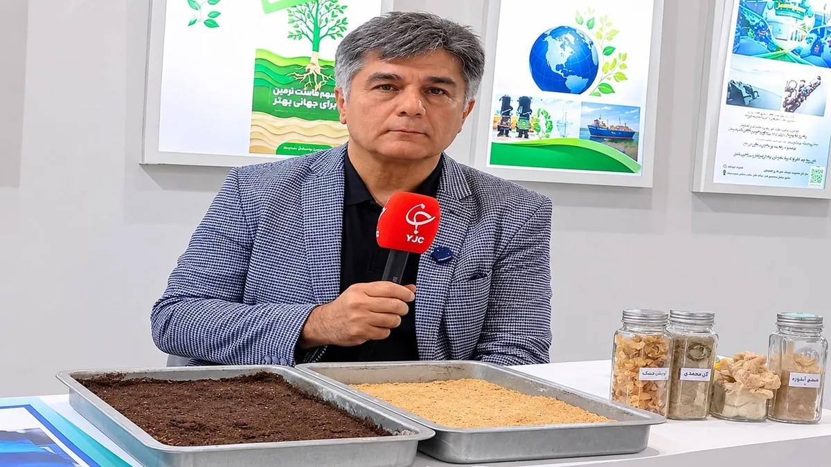 توسعه فناوری مالچ پلیمری بومی برای تثبیت شنهای روان و مهار ریزگردها + فیلم