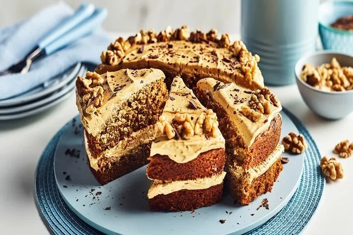 طرز تهیه کیک قهوه خیس