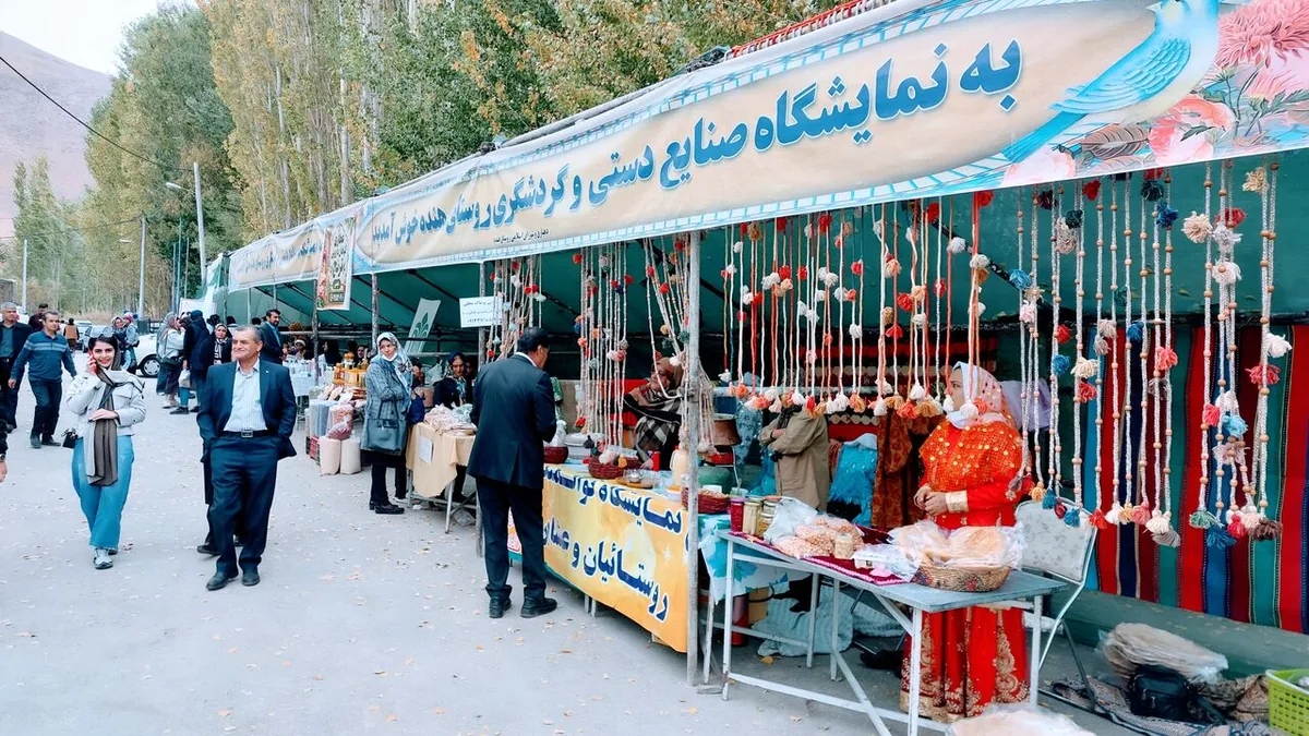 فیلم | جشنواره «زالزالک» در روستای هنده گلپایگان
