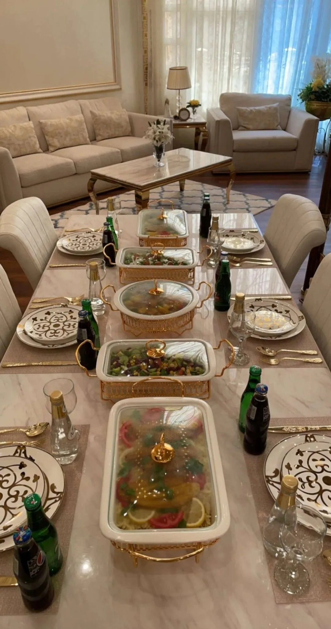 تزیین میز غذا ایرانی