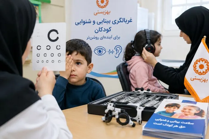 غربالگری بینایی ۱۹ هزار کودک در خراسان جنوبی؛ استان رتبه نخست مناسب‌سازی را کسب کرد