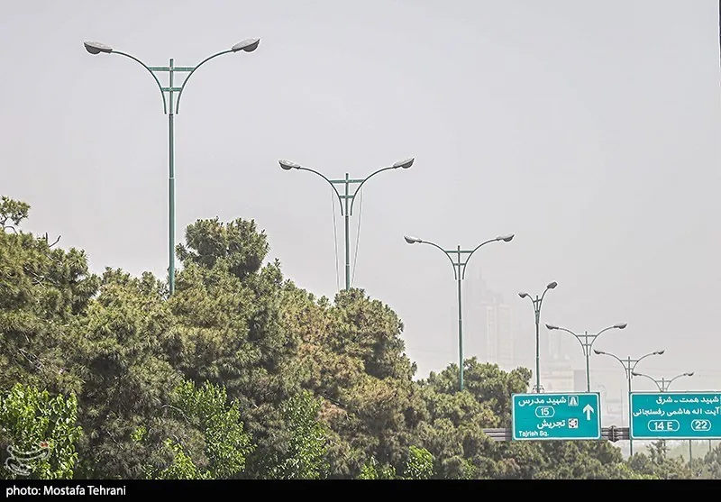30 روز هوای آلوده در تهران