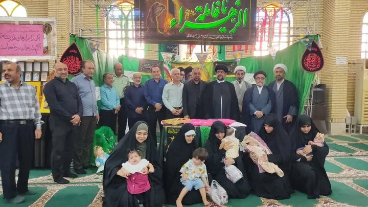 برگزاری پویش «مهر فاطمی» در مصلای جمعه گناوه