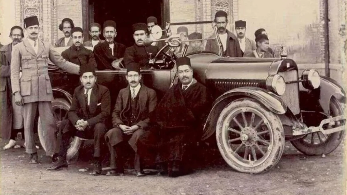 نخستین خودروی پلاک شده در ایران
