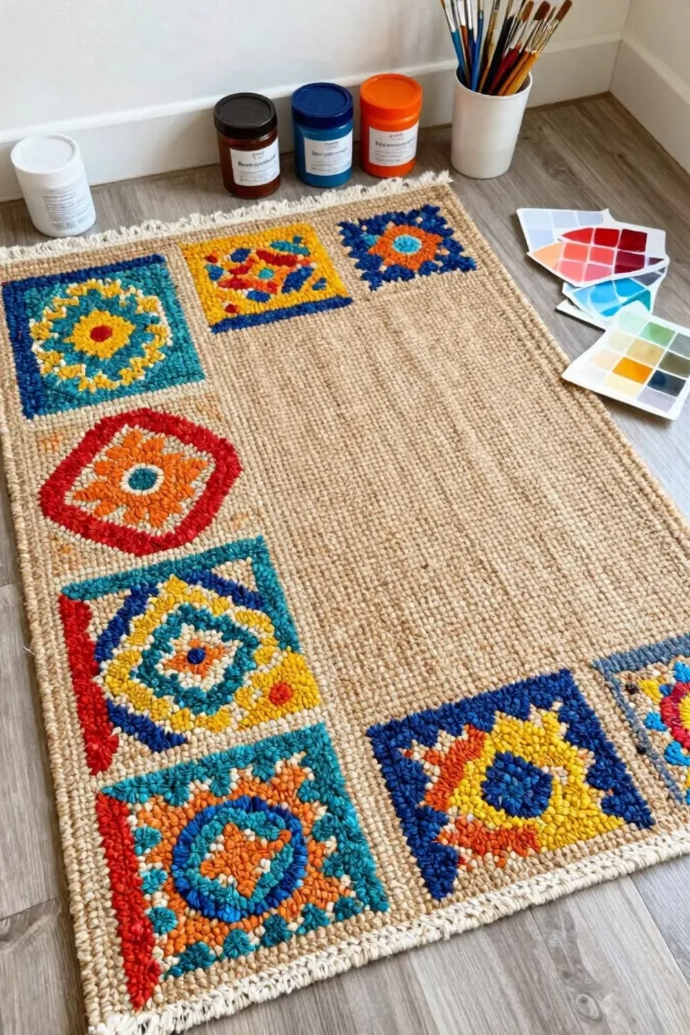 پا دری رنگی زیبا