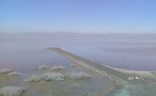 تالاب کجی نمکزار نهبندان