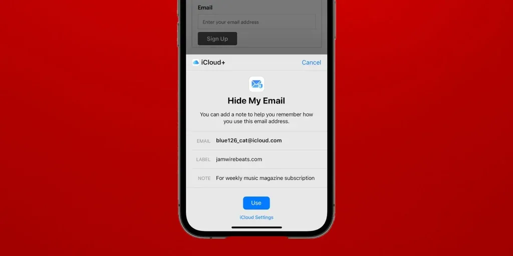 Hide My Email
